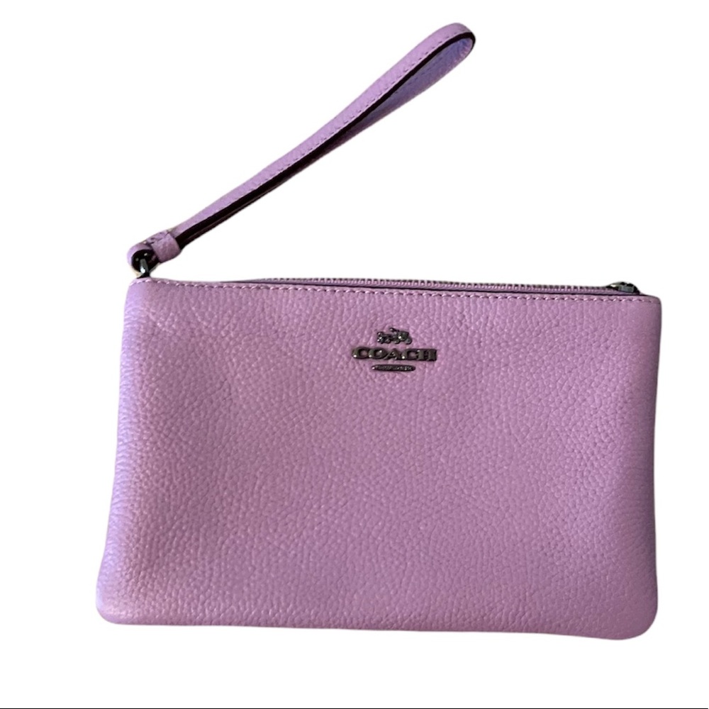 Coach Lavender Wristlet